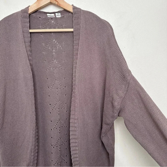 Tentree Womens Medium Anoba Open  Cotton Cardigan - Picture 7 of 15